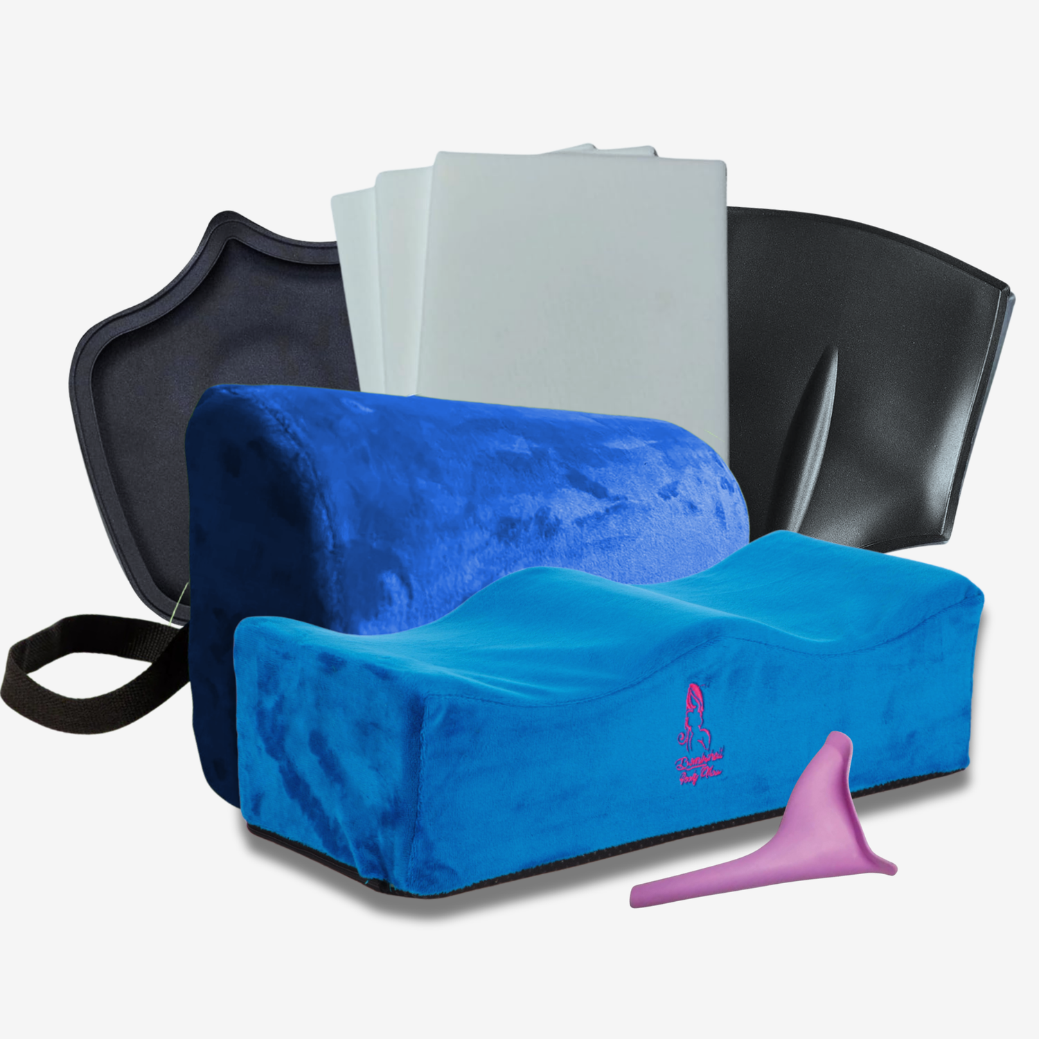 BLUE BBL PILLOW BACK SUPPORT LIPOSUCTION BOARD BBL POST SURGERY SUPPLIES - Bombshell Booty Pillow
