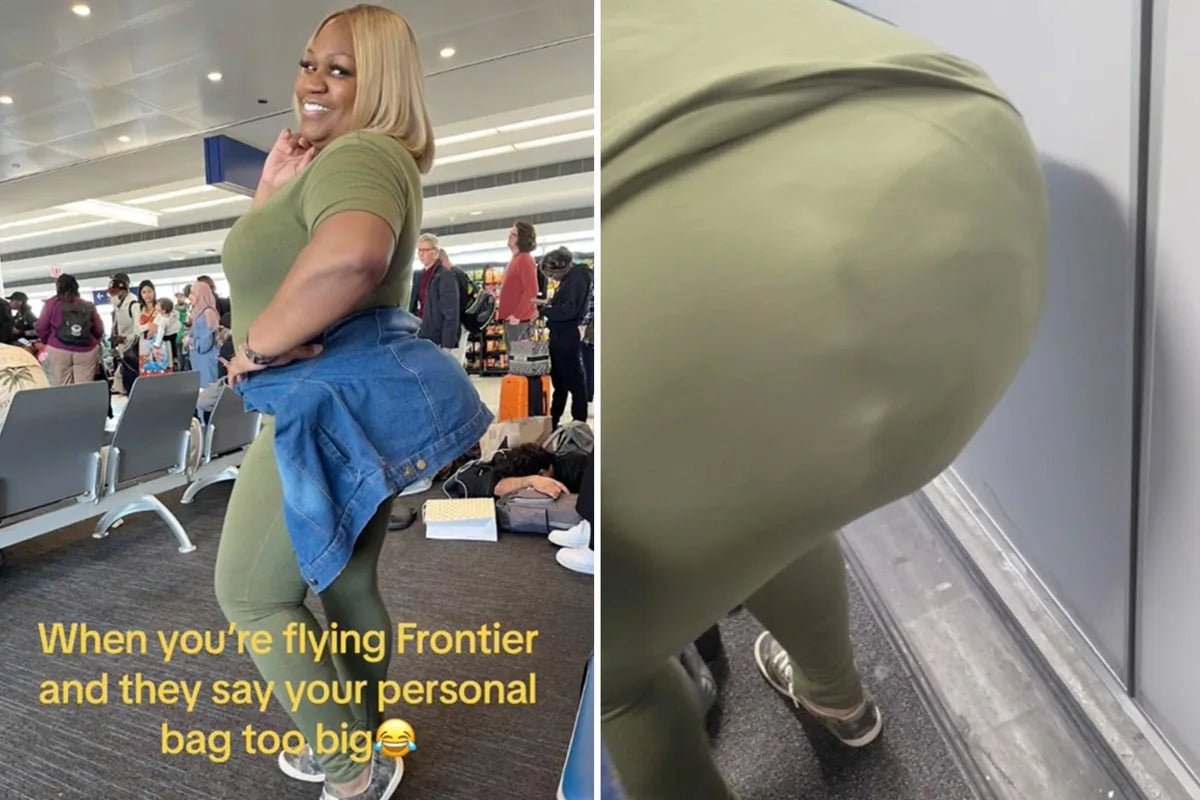 Passenger Skips Airline Excess Baggage Fee with Creative 'Brazilian Butt Lift' Hack - Bombshell Booty Pillow