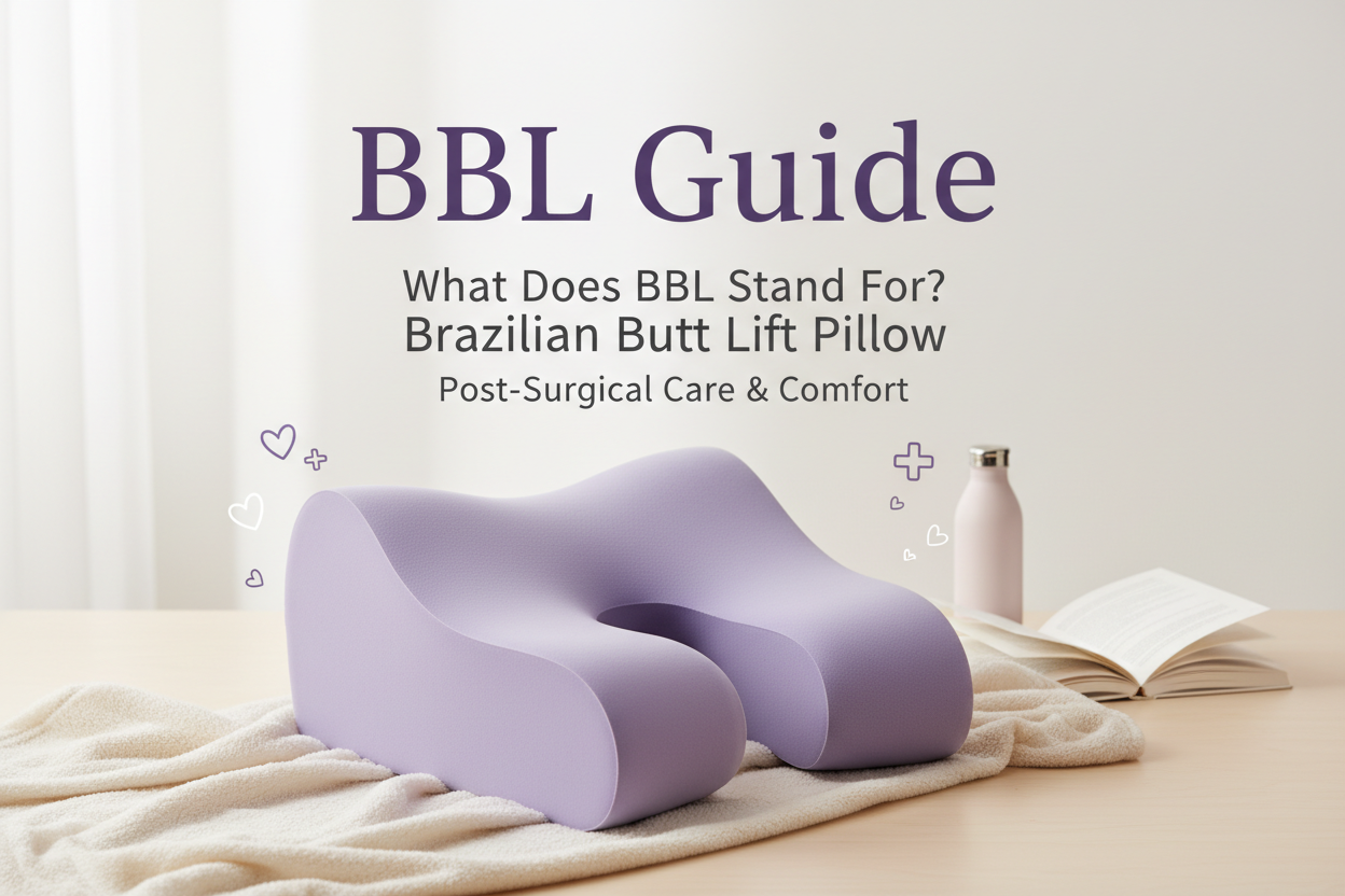 What Does BBL Stand For? Brazilian Butt Lift Pillow Guide