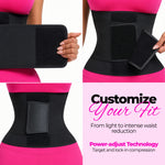 5 steel bone waist trainer corset with back support and firm compression for women