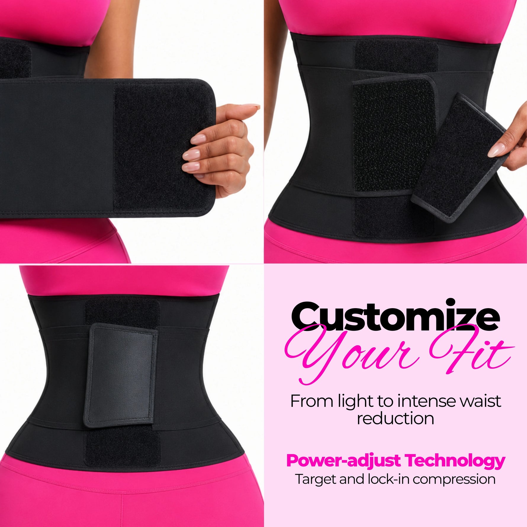 5 steel bone waist trainer corset with back support and firm compression for women