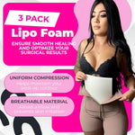 BBL Pillow + Compression Kit | 6-Piece Recovery Bundle with Boards & Lipo Foam 