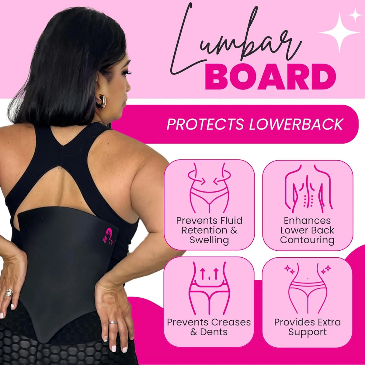 BBL Pillow + Compression Kit | 6-Piece Recovery Bundle with Boards & Lipo Foam 