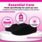 Patented BBL Car Pillow | Best Post-Surgery Driving Recovery Cushion - Bombshell Booty Pillow