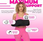 Patented BBL Car Pillow | Best Post-Surgery Driving Recovery Cushion - Bombshell Booty Pillow