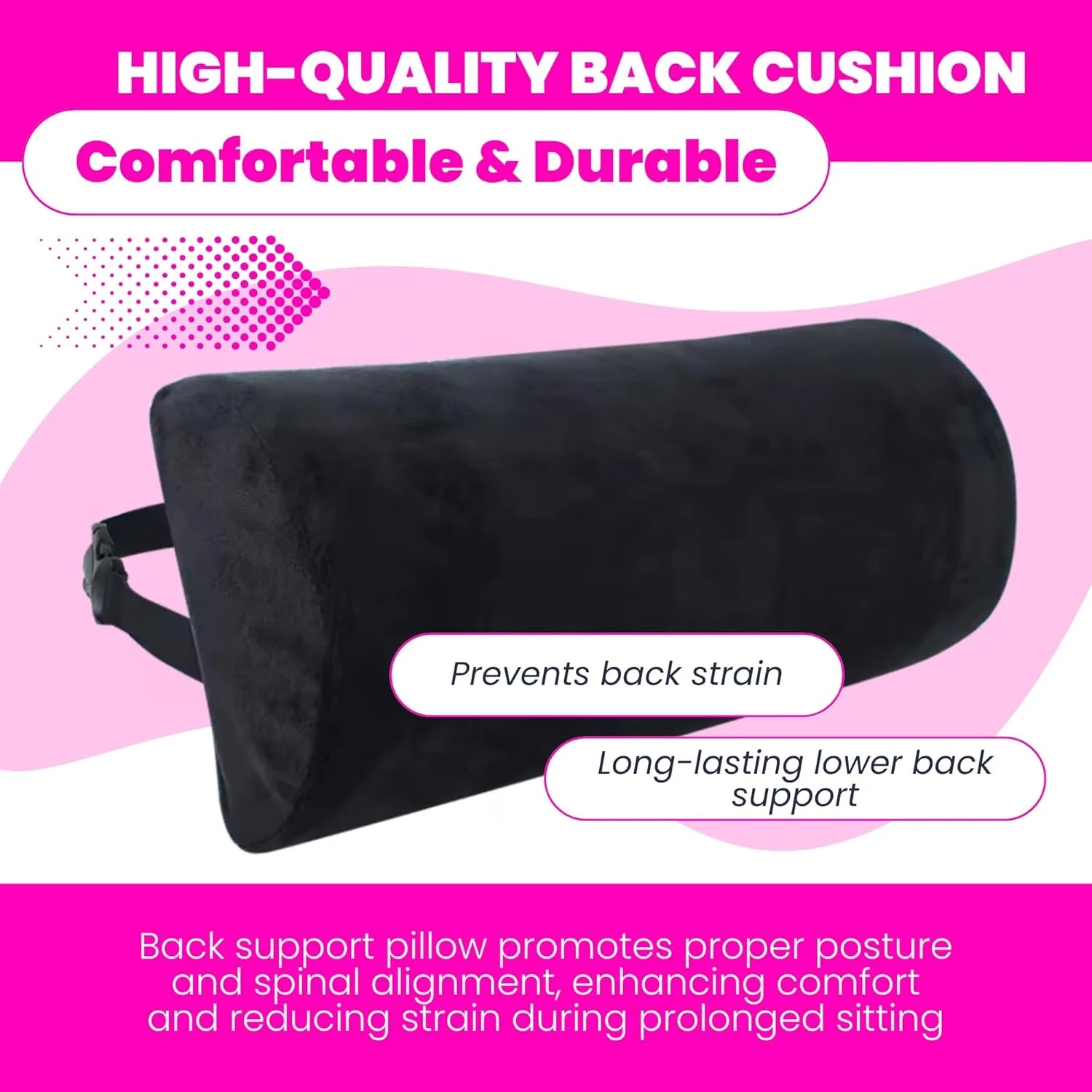 BBL Pillow After Surgery with Lumbar Support  Butt Cushion & Back Support Pillow  Post Surgery Must Haves  BBL Recovery Supplies  Cojín BBL 