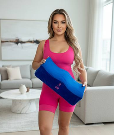 BBL Pillow V4 | Memory Foam Colombian Cushion - Post-Surgery Recovery XL #Blue