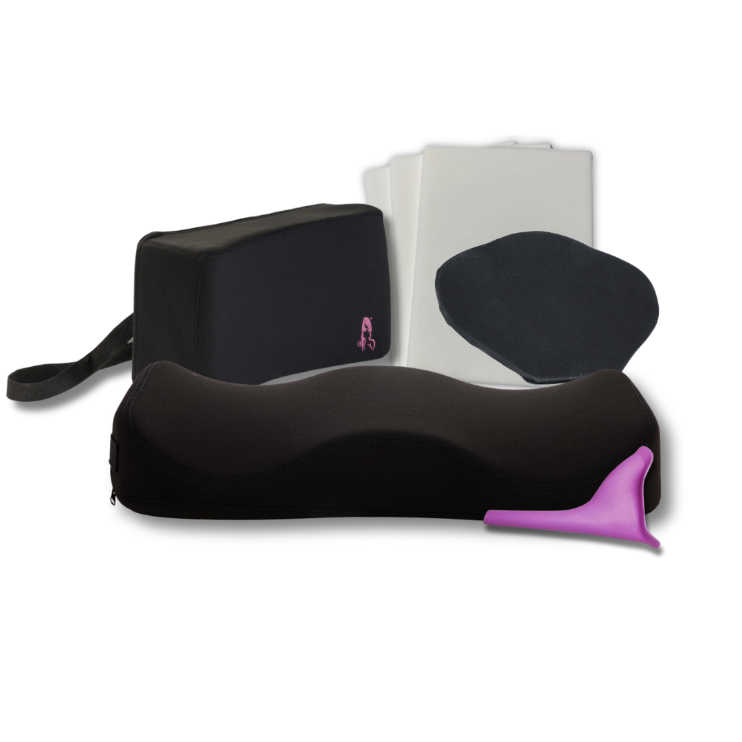 Brazilian Butt Lift Pillow Post Op Essentials Kit With BBL Driving Pillow - Bombshell Booty Pillow