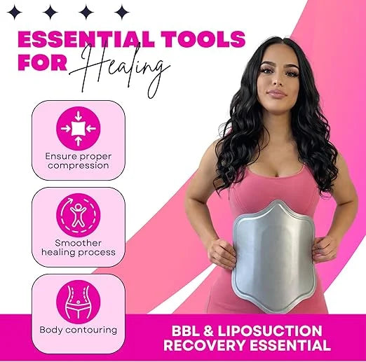 Abdominal Board Under Faja – Essential Lipo Recovery Tool for Proper Compression and Body Contouring After BBL 