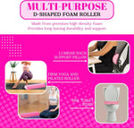 BBL Toilet Seat Riser Pink In Use – D-Shaped Post-Surgery Toilet Cushion for BBL Recovery 
