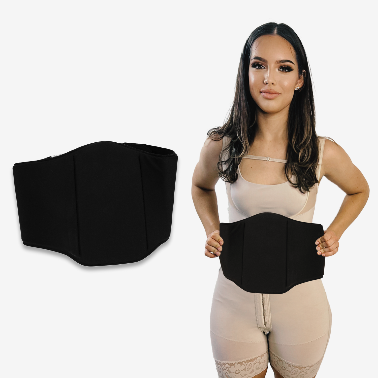 Abdominal 360 Ab Board Post Surgery Lipo Foam and Compression Boards for Liposuction - Bombshell Booty Pillow