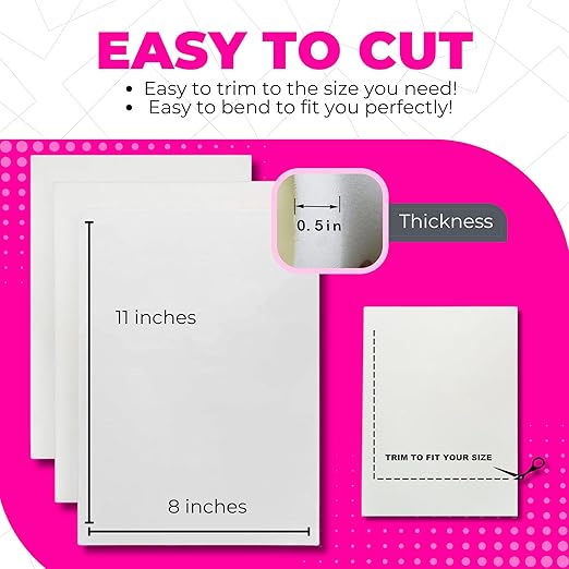 Lipo Foam Pads 3-Pack | Post-Surgery Compression Boards 8x11 inch - Bombshell Booty Pillow