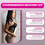 Lipo Foam Comprehensive Recovery Kit – Reduces Swelling, Prevents Skin Irregularities, Enhances Compression