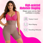 Close-up of breathable soft 4-way stretch fabric used in high-waist shapewear shorts