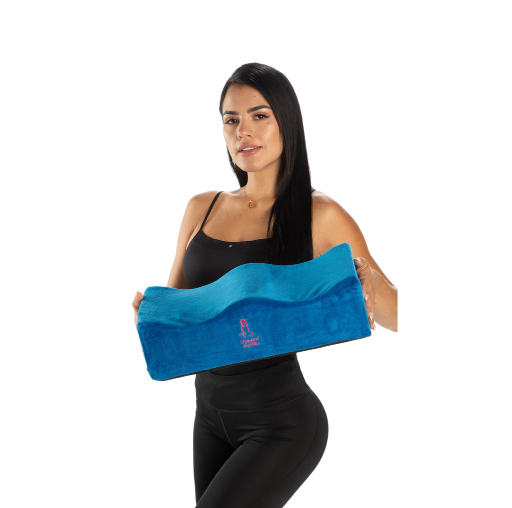 blue booty pillow cushion